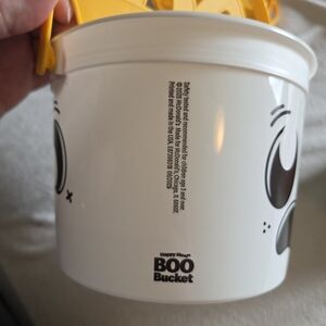 Happy Meal Boo Bucket - White & Yellow Ghost Pail